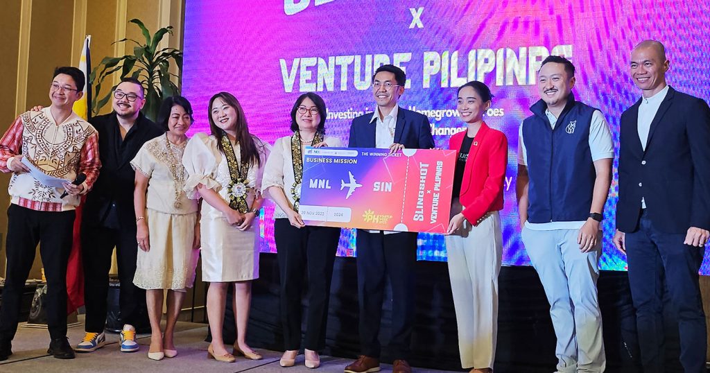SLINGSHOT x Venture Pilipinas Philippine Startup Week 2023 winners
